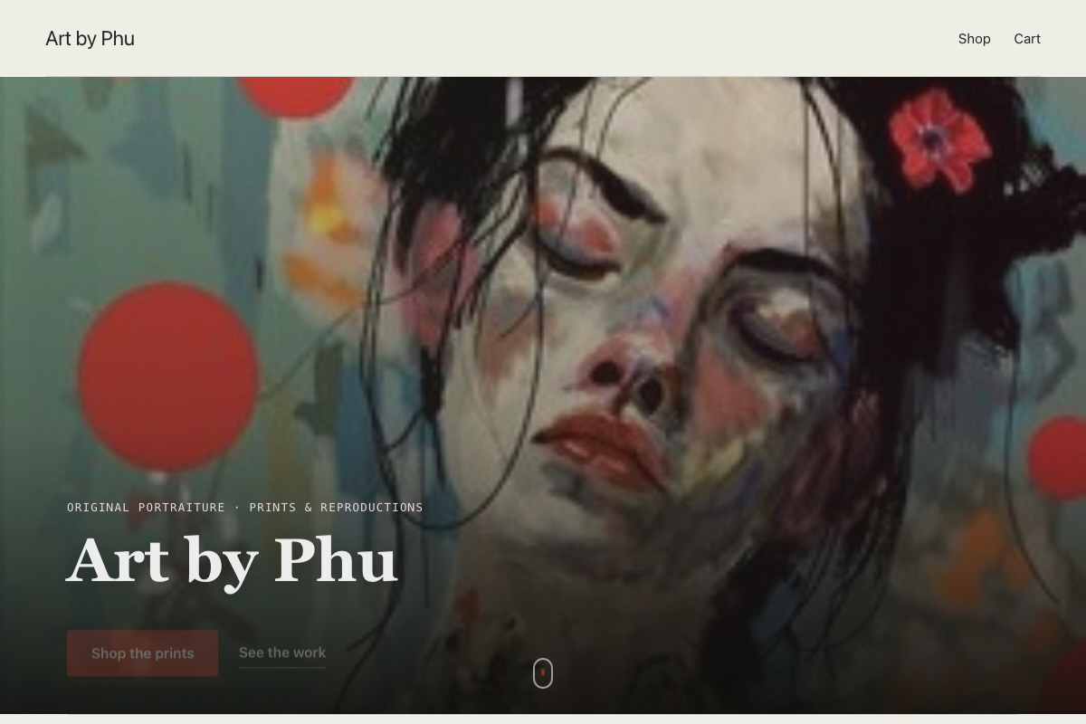 Art by Phu website